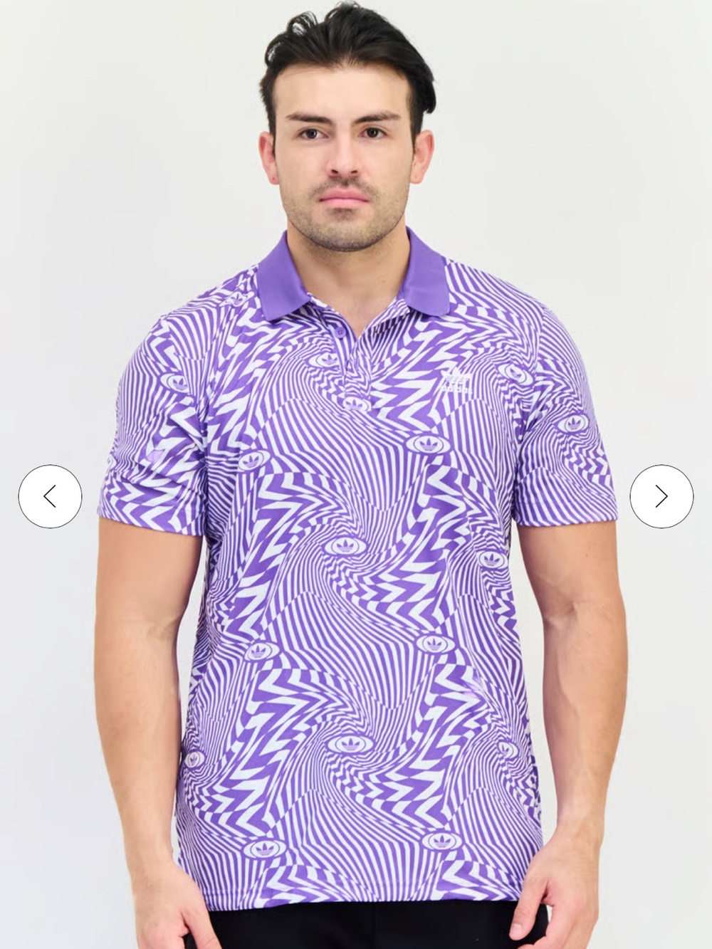 Adidas Rekive All-Over Print Polo Activewear